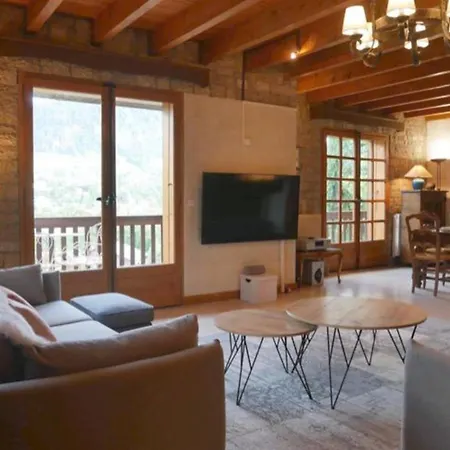 Chalet T7 With Garden On The Snow Front Megeve