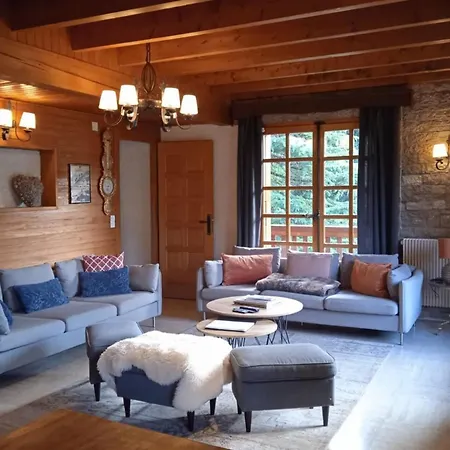 T7 With Garden On The Snow Front Chalet Megeve